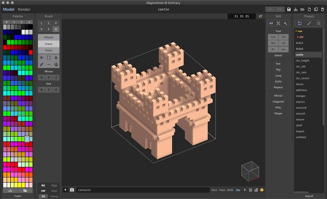What is MagicaVoxel